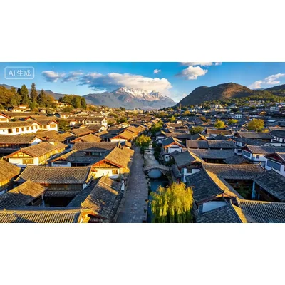 动态-丽江鸟瞰