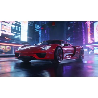 动态-超跑雨中穿梭