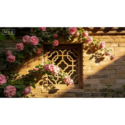 动态-蔷薇古建筑