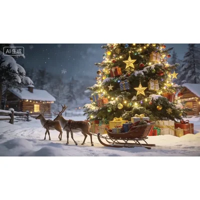 动态-生成雪地圣诞场景 (4)