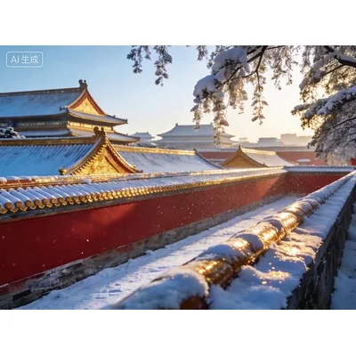 动态-故宫雪景2