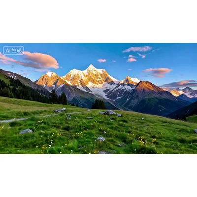 动态-日照金山航拍