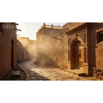 动态-新疆喀什街景