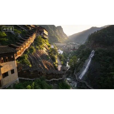 动态-望仙谷村落