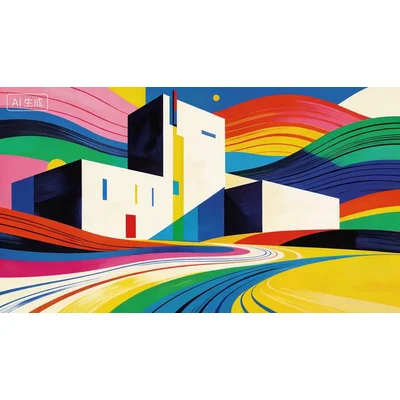 动态-彩色几何2