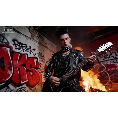动态-朋克吉他手