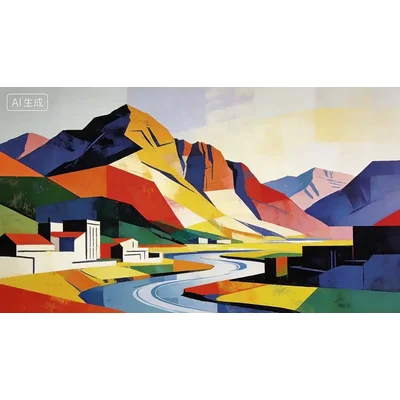 动态-彩色几何1