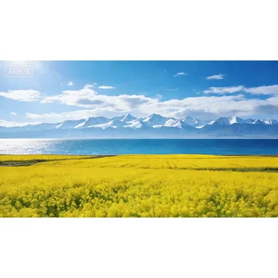 动态-青海湖油菜花